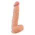 Natute Skin - dildo s kožo - 25cm (naravno)