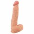 Natute Skin - dildo s kožo - 25cm (naravno)