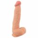 Natute Skin - dildo s kožo - 25cm (naravno)