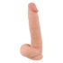 Natute Skin - dildo s kožo - 25cm (naravno)