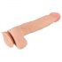 Natute Skin - dildo s kožo - 25cm (naravno)