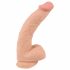 Natute Skin - dildo s kožo - 25cm (naravno)