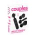 Couples Choice - masažni vibrator z ogrevanjem za polnjenje (črn) 