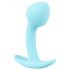 Cuties Mini Butt Plug - silikonski analni dildo - modri (2,6 cm) 