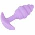 Cuties Mini Butt Plug - silikonski analni dildo - vijoličen (2,8 cm) 