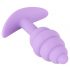 Cuties Mini Butt Plug - silikonski analni dildo - vijoličen (2,8 cm) 