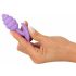 Cuties Mini Butt Plug - silikonski analni dildo - vijoličen (2,8 cm) 