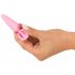 Cuties Mini Butt Plug - silikonski analni dildo - roza (2,1cm) 