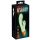 You2Toys Sveti v temi - fluorescenčni vibrator z bodicami (bela) 