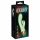 You2Toys Sveti v temi - fluorescenčni vibrator z bodicami (bela) 