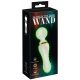 You2Toys Sveti v temi - fluorescenčni masažni vibrator (bela) 