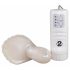 You2Toys - Shell - pritrdljiv vibrator (bela) 