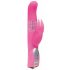 SMILE Pearly Bunny - biserni vibrator (roza) 