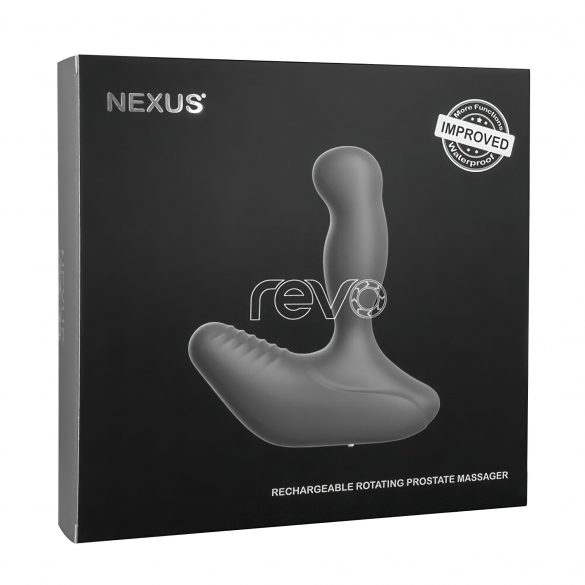 Nexus Revo - nova generacija rotacijskih stimulatorjev prostate (črna) 