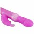 SMILE Pearly Rabbit - biserni vibrator (roza) 