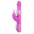 SMILE Pearly Rabbit - biserni vibrator (roza) 