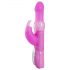 SMILE Pearly Rabbit - biserni vibrator (roza) 