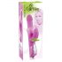 SMILE Pearly Rabbit - biserni vibrator (roza) 