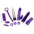 You2Toys - Purple Appetizer - komplet vibratorjev (9 kosov) 