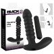 Rdečkast vibrator Black Velvet - srednji (črn) 