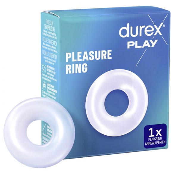 Durex Pleasure Ring - erekcijski obroček (prosojen)