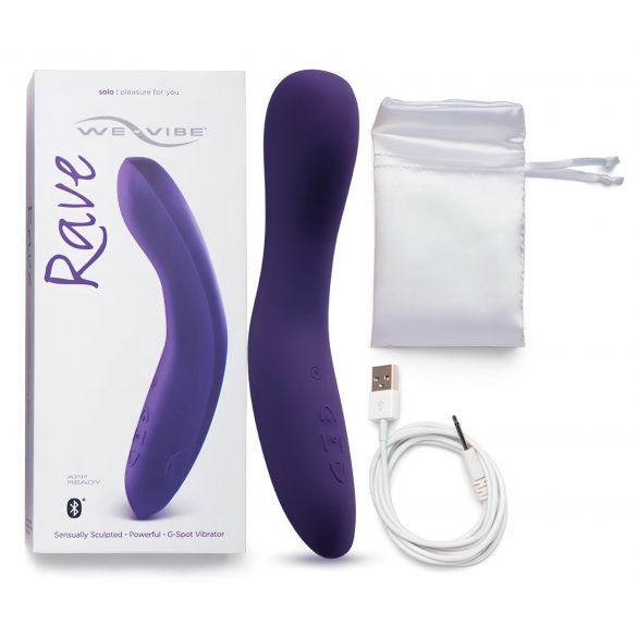 We-Vibe Rave - Pametni polnilni vibrator za točko G (vijoličen)