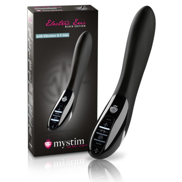 mystim Black Edition Electric Eric - elektro-stimulacijski vibrator 