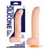 One Touch 8 - Silikonski vibrator za penis (naravni) 