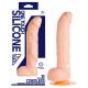 One Touch 8 - Silikonski vibrator za penis (naravni) 