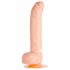 One Touch 8 - Silikonski vibrator za penis (naravni) 