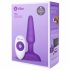 b-Vibe trio - analni vibrator s 3 motorji (vijolična) 