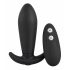 You2Toys - Vibro Plug - radijski analni vibrator (črn) 