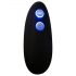 You2Toys - Vibro Plug - radijski analni vibrator (črn) 