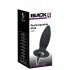 Black Velvet S - Začetni analni vibrator z možnostjo polnjenja - majhen (črn) 