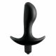 analfantasy perfect plug - vodoodporen silikonski vibrator za prostato (črn) 