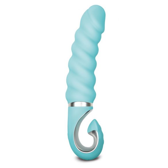 Gvibe G-jack 2-baterijski vodoodporni silikonski vibrator (turkizna) 