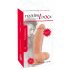 realisticixxx Torero - vibrator na baterije, pripenjalni, realistični rotacijski vibrator (22 cm) 