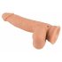 realisticixxx Torero - vibrator na baterije, pripenjalni, realistični rotacijski vibrator (22 cm) 