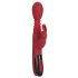 You2Toys - Massager - vibrator za G-točko (rdeč), ki se polni, vrti z udarci in ogrevanjem (rdeč)