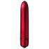 Scarlet Velvet - mini vibrator za šminko (10 utripov) - rdeča 