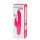 Happyrabbit Curve Slim - vodoodporen vibrator s paličico za polnjenje (roza) 