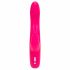 Happyrabbit Curve Slim - vodoodporen vibrator s paličico za polnjenje (roza) 