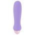 Cuties Mini Purple - vibrator s silikonskimi palicami za polnjenje (vijolična) 