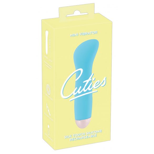 Cuties Mini Blue - vibrator za točko G, ki ga je mogoče ponovno napolniti (turkizna) 