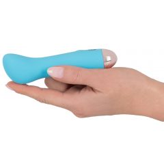   Cuties Mini Blue - vibrator za točko G, ki ga je mogoče ponovno napolniti (turkizna)