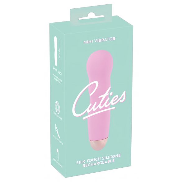 Cuties Mini Rose - brezžični vibrator z valovi (roza) 