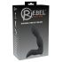 Rebel - vibrator za polnjenje penisa (črn)
