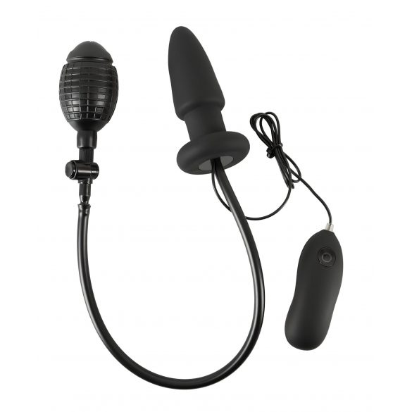 You2Toys - Črpalni analni dilatator vibrator (črn) 