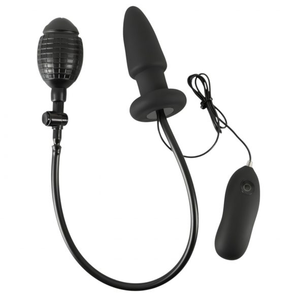 You2Toys - Črpalni analni dilatator vibrator (črn) 