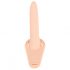 You2Toys - Strap-On - vibrator s trakom za polnjenje (naravni) 